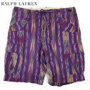 Ralph Lauren Men 039 s Najavo Cargo Shorts US ポロ ラルフローレン ネイティブ柄カーゴショーツ ショートパンツ 半ズボン