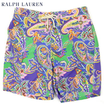 Ralph Lauren Men's Paisley Swim Shorts US ポロ ラルフローレン ペイズリー スイムショーツ （水着）