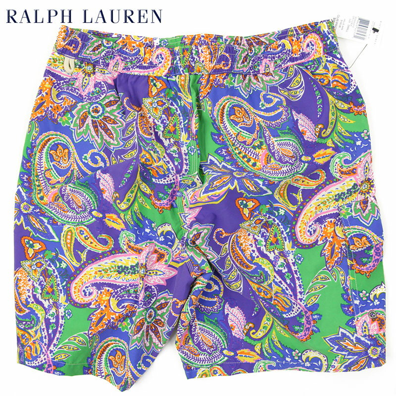 Ralph Lauren Men's Paisley Swim Shorts US ポロ ラルフローレン ペイズリー スイムショーツ （水着）