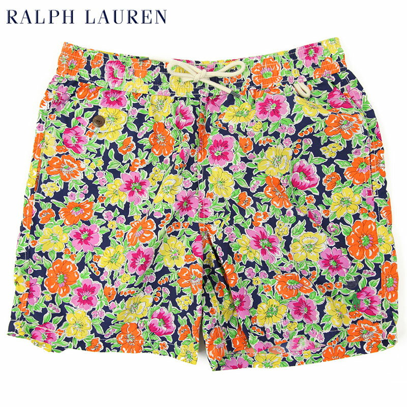Ralph Lauren Men's Flower Swim Shorts US ポロ ラルフローレン 花柄 スイムショーツ （水着）