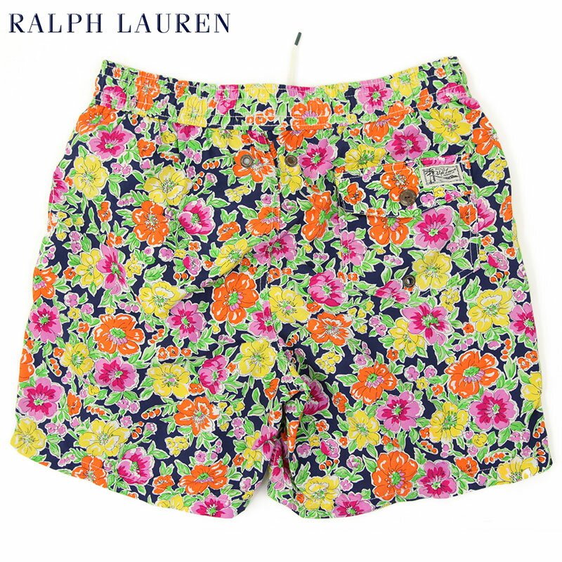 Ralph Lauren Men's Flower Swim Shorts US ポロ ラルフローレン 花柄 スイムショーツ （水着）