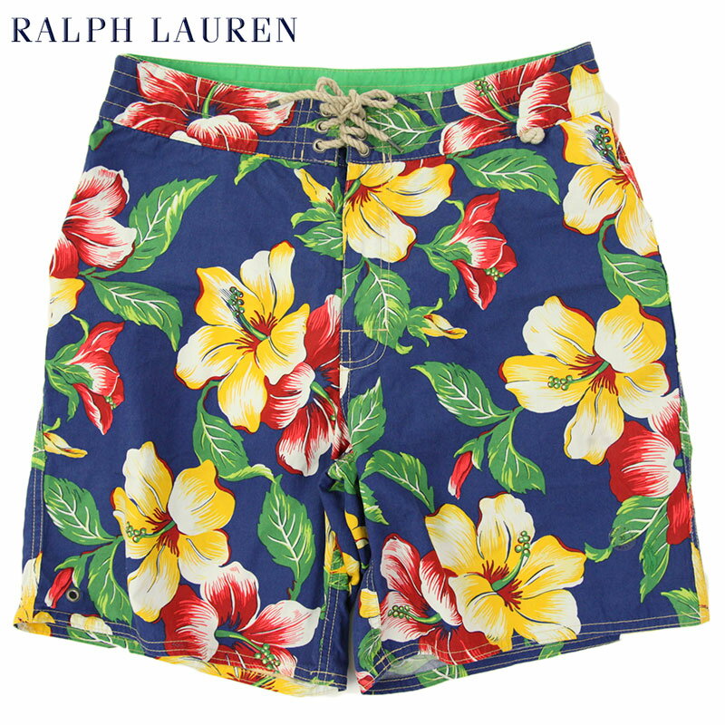 Ralph Lauren Men's Aloha Swim Shorts US ポロ 