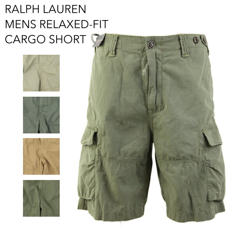 ラルフローレン Ralph Lauren Men's Relaxed-Fit Cargo Short US ポロ ラルフローレン カーゴショーツ ショートパンツ 半ズボン