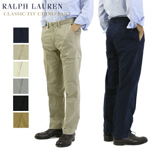 (4色) Polo by Ralph Lauren Men's "CLASSIC FIT" Chino Pants US ポロ ラルフローレン クラシックフィット メンズ チノパンツ (UPS)