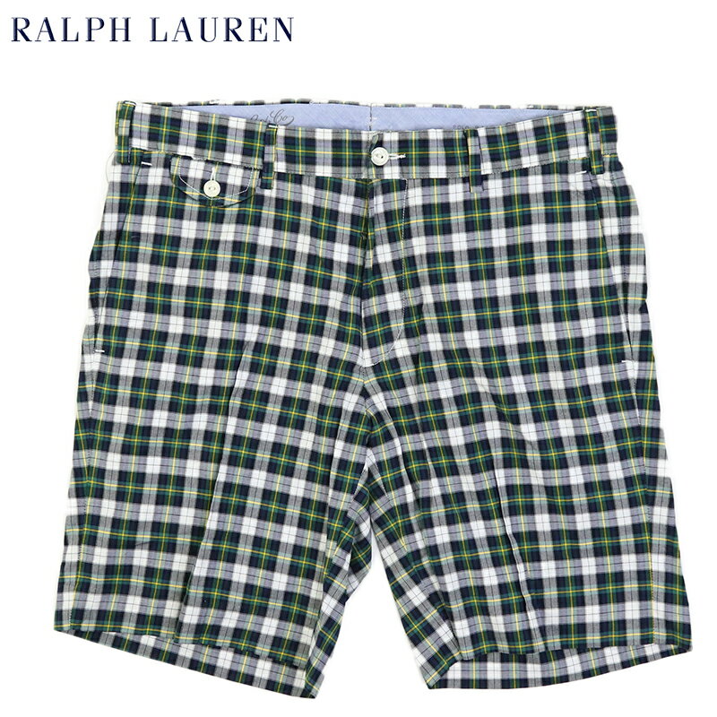 Ralph Lauren Men's Madras Shorts US ݥ ե 硼 硼ȥѥġȾܥ