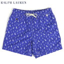 ポロ ラルフローレン ヨット柄 スイムショーツ (水着)POLO Ralph Lauren Men's Yacht Swim Shorts
