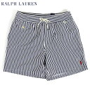 ポロ ラルフローレン マリン ストライプ スイムショーツ （水着）POLO Ralph Lauren Men's Stripe Swim Shorts