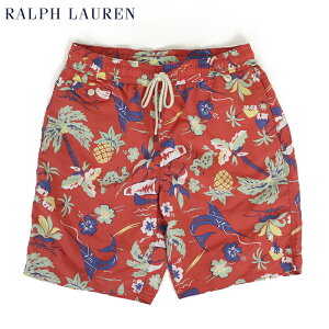 ポロ ラルフローレン アロハ柄 スイムショーツ （水着）POLO Ralph Lauren Men’s "Aloha" Swim Shorts US