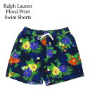 | t[ Y ԕvg XCV[c ijPOLO Ralph Lauren Men's Floral Print Swim Shorts US