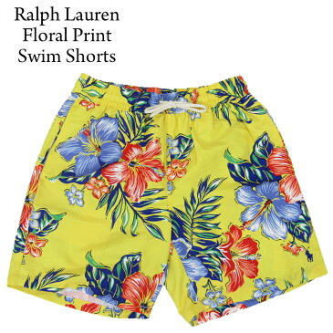 ポロ ラルフローレン 花柄プリント スイムショーツ （水着）POLO Ralph Lauren Men's Floral Print Swim Shorts US