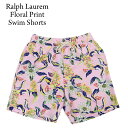 | t[ Y ԕvg XCV[c ijPOLO Ralph Lauren Men's Floral Print Swim Shorts US