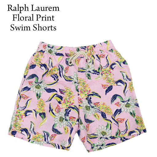 ポロ ラルフローレン メンズ 花柄プリント スイムショーツ (水着)POLO Ralph Lauren Men's Floral Print Swim Shorts US ポロ ラルフローレン メンズ 花柄プリント スイムショーツ (水着)POLO Ralph Lauren Men's Floral Print Swim Shorts US