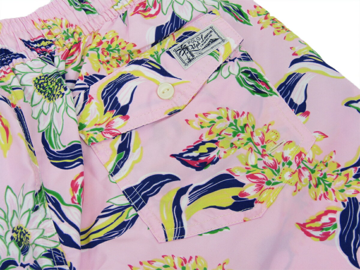 ポロ ラルフローレン メンズ 花柄プリント スイムショーツ （水着）POLO Ralph Lauren Men's Floral Print Swim Shorts US