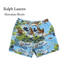 | t[ avg XCV[c ijPOLO Ralph Lauren Men's Aloha Print Swim Shorts US