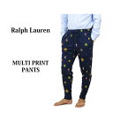 ラルフローレン パジャマ メンズ ポロ ラルフローレン マルチプリント パジャマ ジョガーパンツ 寝間着 POLO Ralph Lauren Men's Multi Print Jogger Pajama Pant US