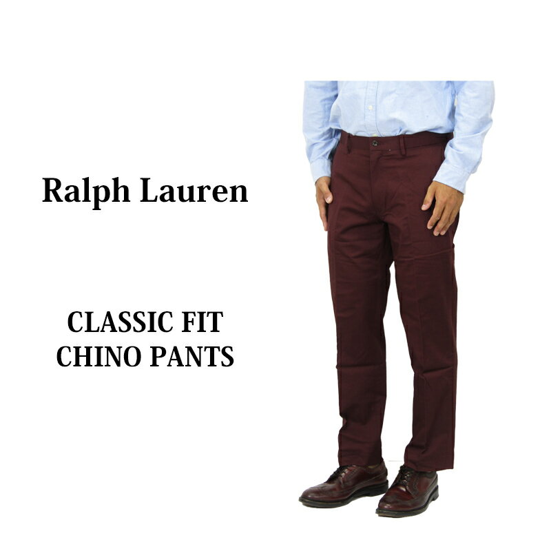 ポロ ラルフローレン メンズ ストレッチクラシックフィット チノパンツ Polo Ralph Lauren Men's 