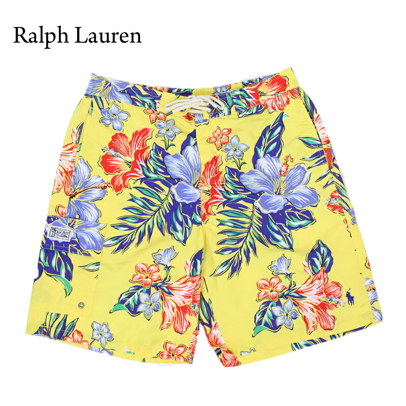 ラルフローレン ポロ ラルフローレン メンズ アロハプリント スイムショーツ （水着）POLO Ralph Lauren Men's Aloha Print Swim Shorts US