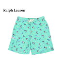 | t[ Y Anvg XCV[c ijPOLO Ralph Lauren Men's Aloha Print Swim Shorts US