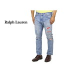 ラルフローレン ポロ ラルフローレン メンズ スリム ダメージ リペア ジーンズ デニムパンツ POLO Ralph Lauren Men's "THE SULLIVAN SLIM" Denim Jeans US