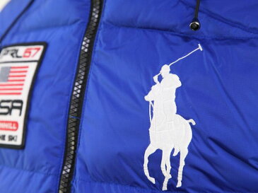 POLO by Ralph Lauren Men's Big Pony Down Vest USポロ ラルフローレン フード付 ダウンベスト SALE