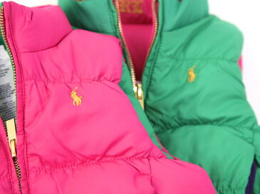 (2-6X) POLO by Ralph Lauren GIRLS (2-6X) Reversible Down Vest USラルフローレン ガールズ用 ダウンベスト