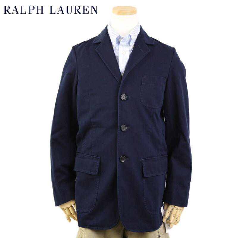 POLO by Ralph Lauren Boys Cotton Blazer Jacket USラルフローレン ボーイズサイズのテーラードジャケット