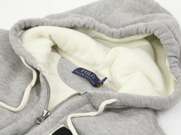 POLO by Ralph Lauren Men's Fleece Vest Hoodie USポロ ラルフローレン 中綿入り スウェット ベスト フード