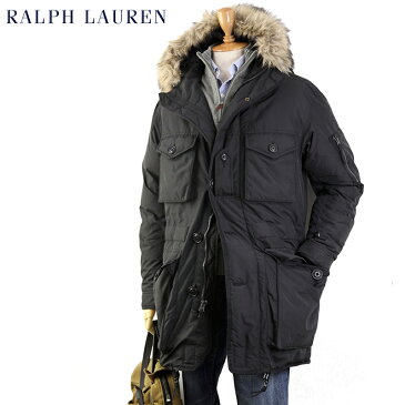 POLO by Ralph Lauren Men's Ranger Down Parka USポロ ラルフローレン ファー付きフードの ダウンジャケット SALE