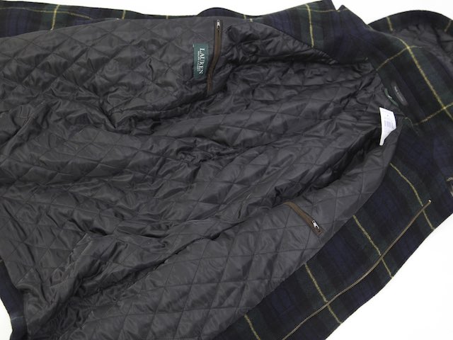 LAUREN Ralph Lauren Men's Toggle Coat US ポロ ラルフローレン トグル ダッフルコート ブラックウォッチタータン