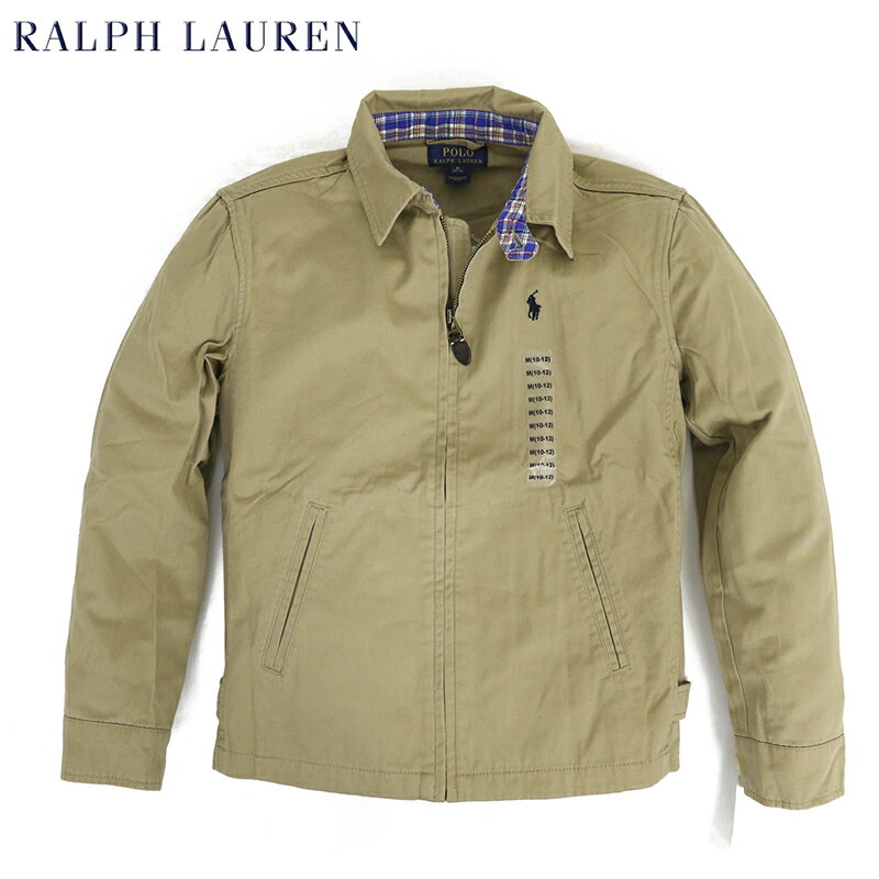 ポロ ラルフローレン ボーイズサイズ スウィングトップ ウィンドブレーカー POLO by Ralph Lauren Boys Cotton Harrington Jacket