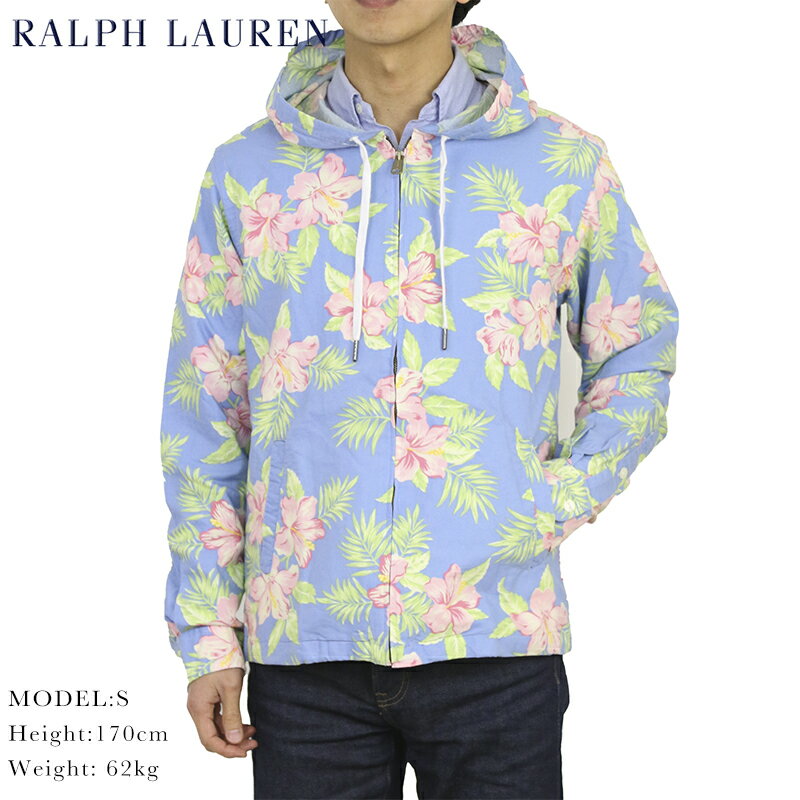 ポロ ラルフローレン アロハ柄 フード付きウインドブレーカー POLO by Ralph Lauren Hood Wind-Breaker US