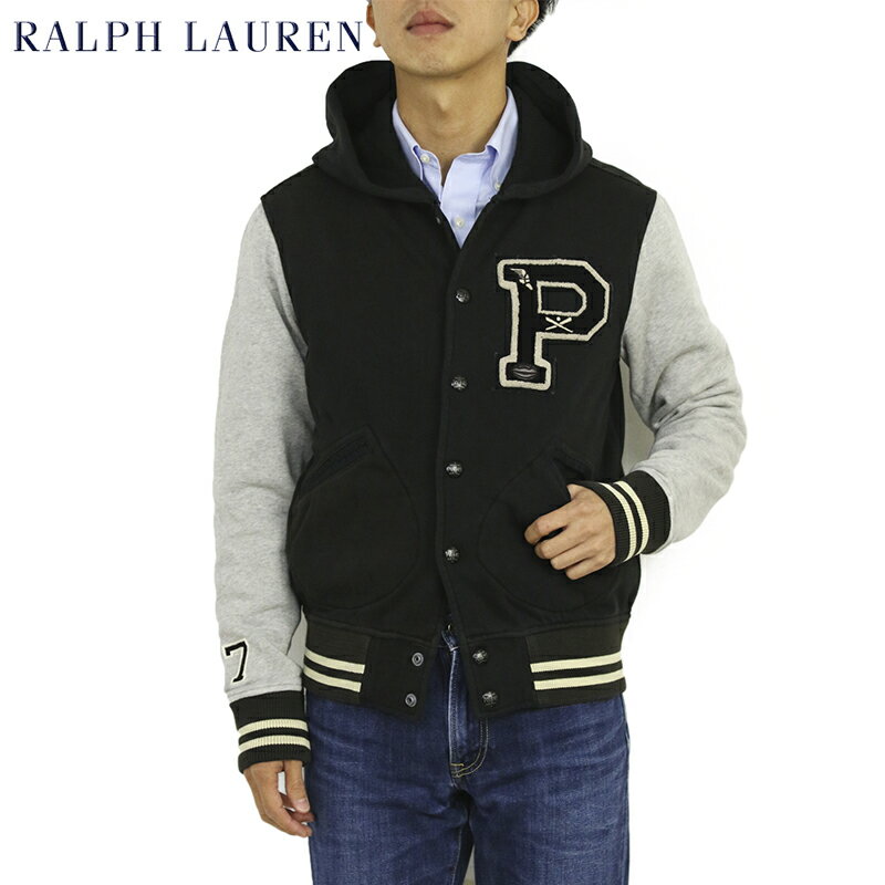 Ralph Lauren Men's Fleece Varsity Jacket USラルフローレン スウェット スタジアムジャンパー スタジャン