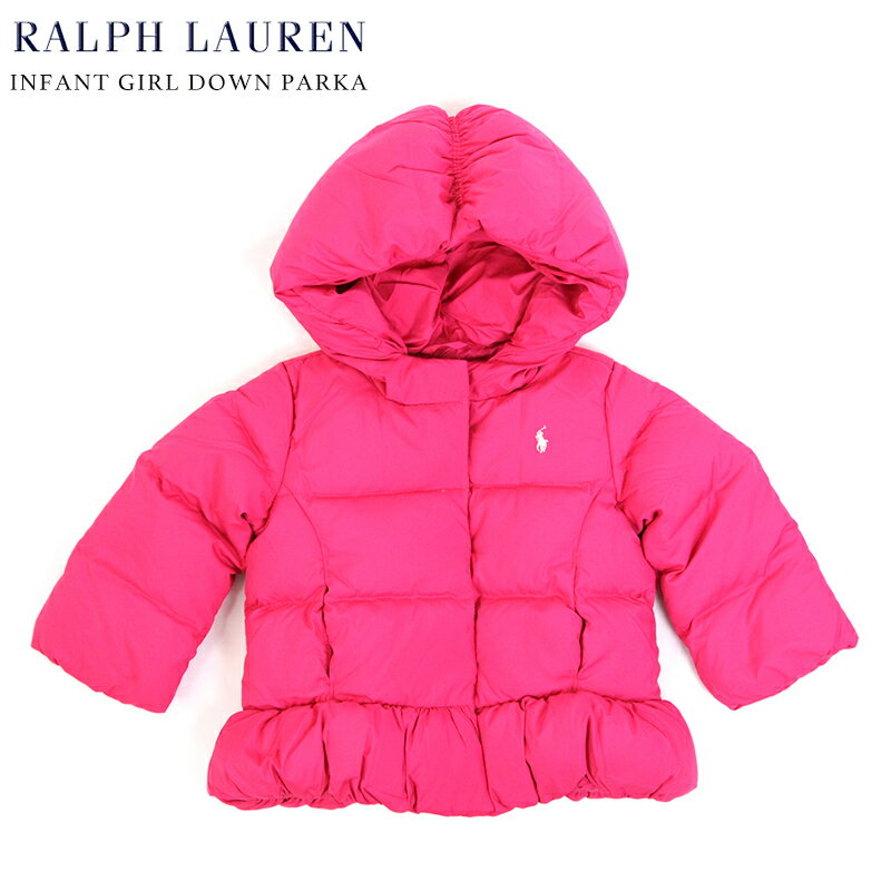 【楽天市場】(9M-24M) POLO by Ralph Lauren "INFANT GIRL" Down Jacket USラルフローレン