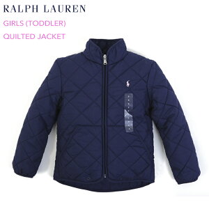 (TODDLER) POLO by Ralph Lauren "GIRL (2-6X)" Quilted Jacket USラルフローレン 子供用のキルティングジャケット (UPS)