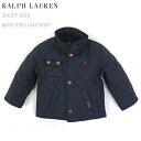 ラルフローレン　ベビー服 (9M-24M) POLO by Ralph Lauren "INFANT BOY" Quilted Jacket USラルフローレン (幼児)ベイビーサイズのキルティングジャケット (UPS)