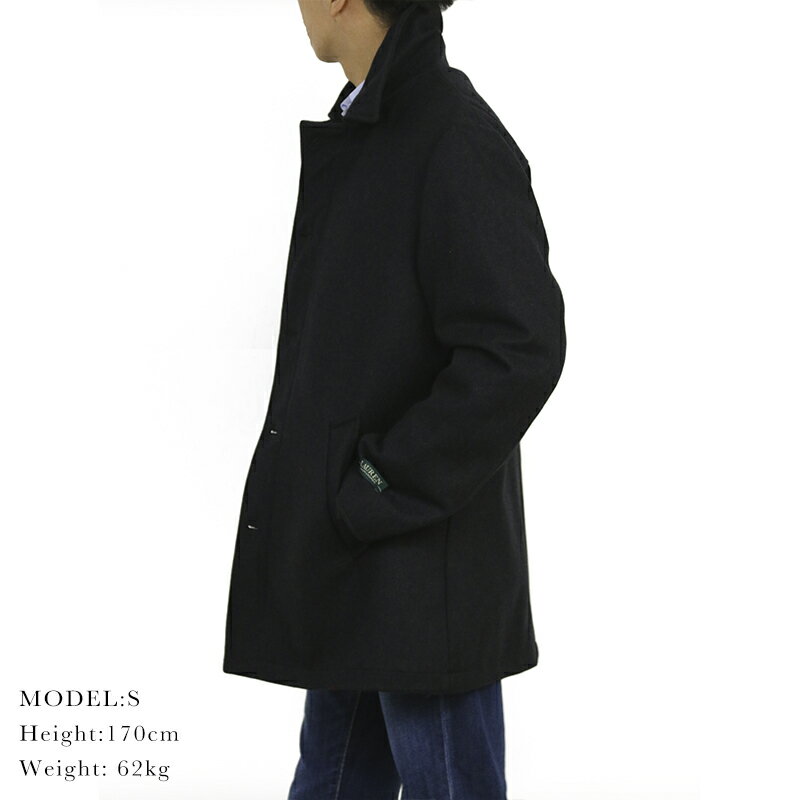 LAUREN Ralph Lauren Men's Melton Overcoat US ポロ ラルフローレン メルトン カーコート オーバーコート