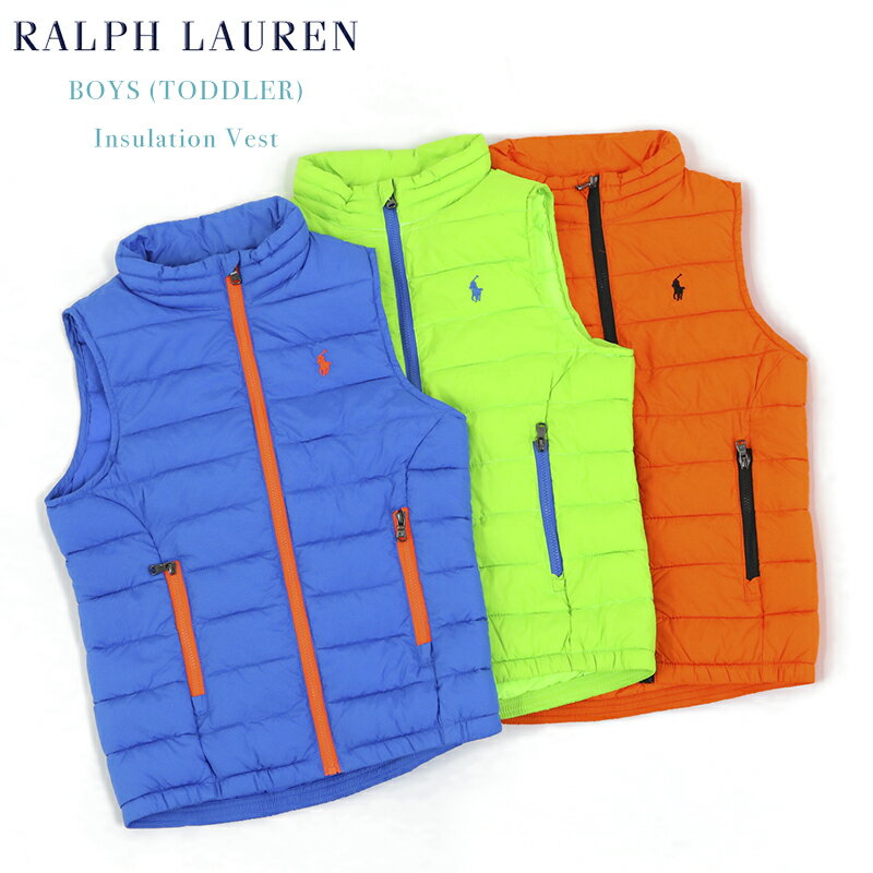 (TODDLER) BOYS(2-7) POLO by Ralph Lauren Insulation Vest USե ҶѤβ󥵥졼٥ (UPS)