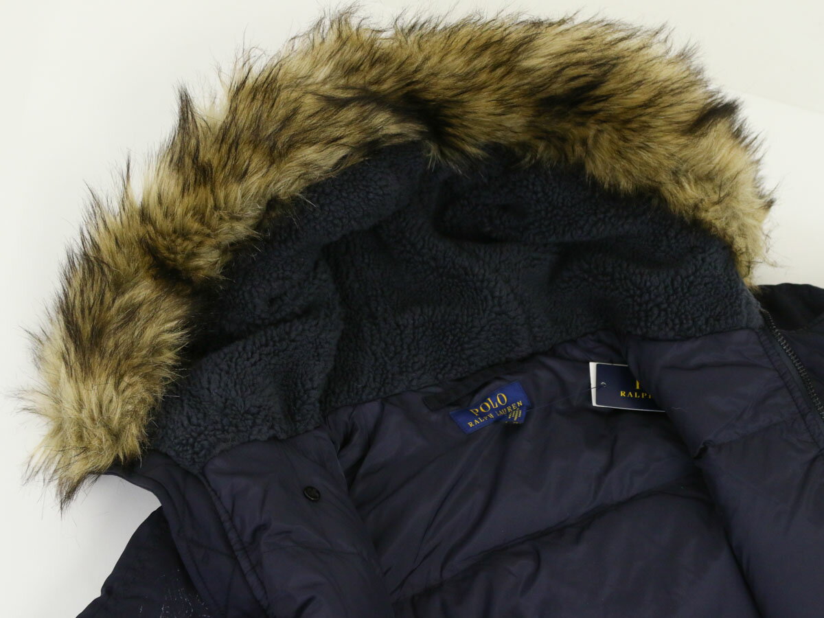 ポロ ラルフローレン ファー付きフード N-2B型 ダウンジャケット フライトジャケット POLO by Ralph Lauren Men's N-2B Down Parka Flight JacketUS