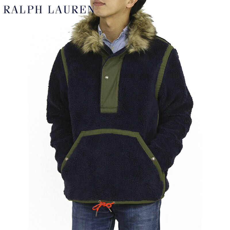 ポロ ラルフローレン "SPECIAL EDITION" フリース ハーフジップ プルオーバー ジャケット フーディ POLO Ralph Lauren Men's PO Fleece Jacket US