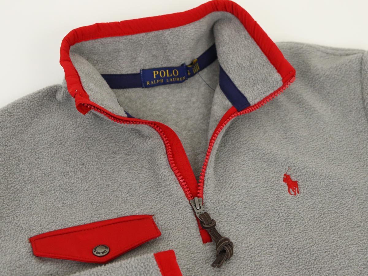 ポロ ラルフローレン フリース ハーフジップ プルオーバー ジャケット POLO Ralph Lauren Men's PO Fleece Jacket US