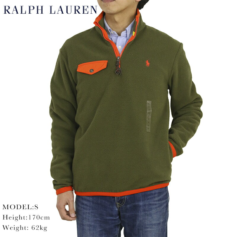 ݥ ե ե꡼ ϡեå ץ륪С 㥱å POLO Ralph Lauren Men's PO Fleece Jacket US