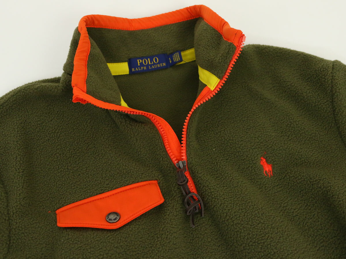 ポロ ラルフローレン フリース ハーフジップ プルオーバー ジャケット POLO Ralph Lauren Men's PO Fleece Jacket US