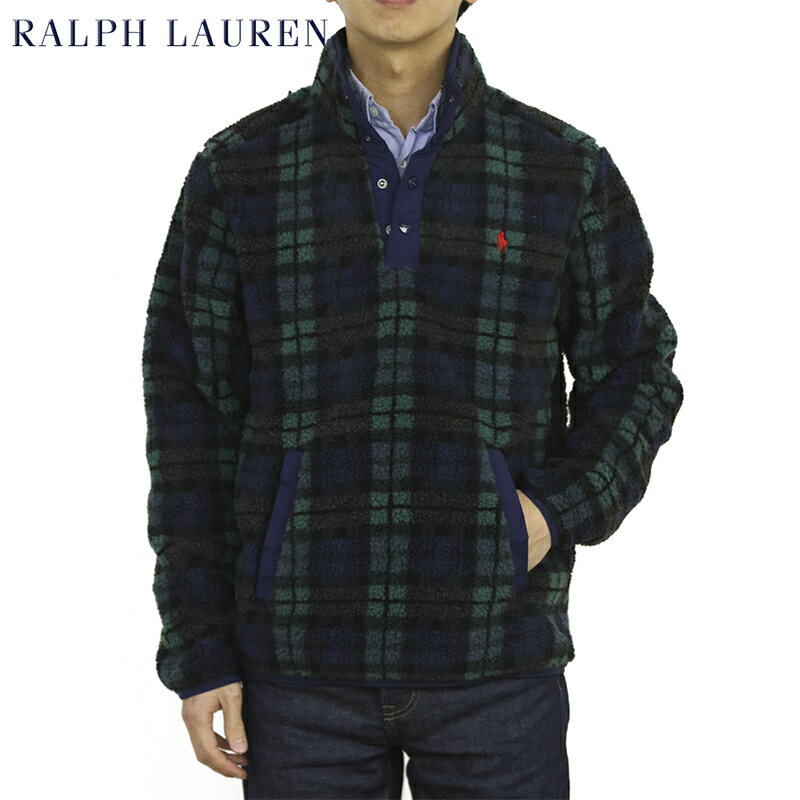 ポロ ラルフローレン フリース ハーフボタン プルオーバー ジャケット POLO Ralph Lauren Men 039 s PO Fleece Jacket US