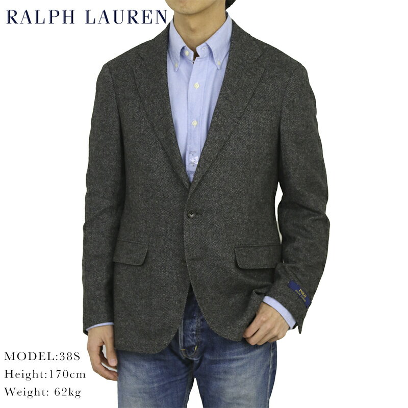 ݥ ե  ĥ 㥱å 2ܥ󥸥㥱å ֥쥶 POLO by Ralph Lauren Men's Tweed Sport Coat