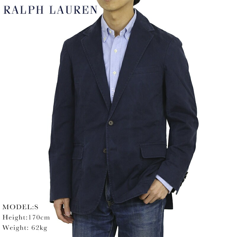 ポロ ラルフローレン コットンチノ 2ボタンジャケット ブレザー POLO by Ralph Lauren Men's Cotton Sport Coat US