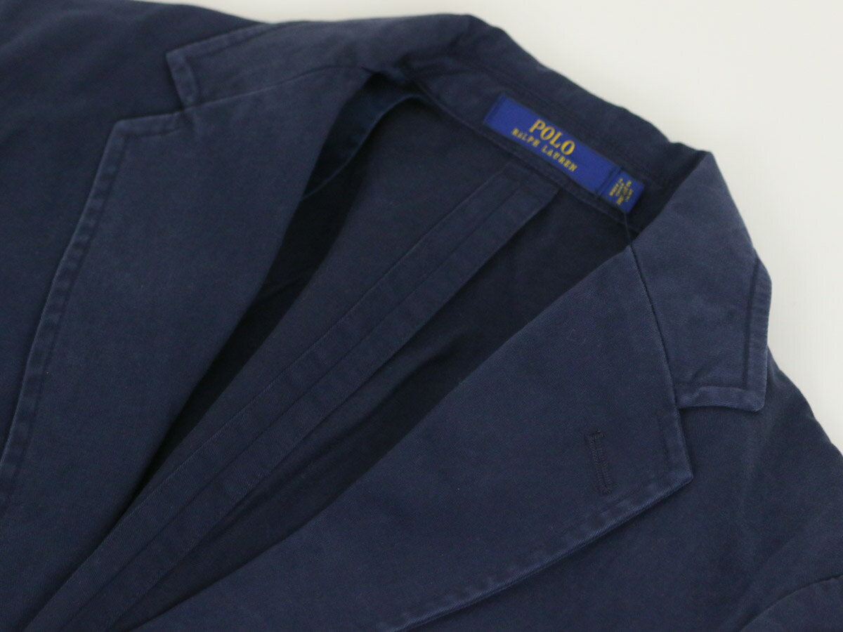 ポロ ラルフローレン コットンチノ 2ボタンジャケット ブレザー POLO by Ralph Lauren Men's Cotton Sport Coat US