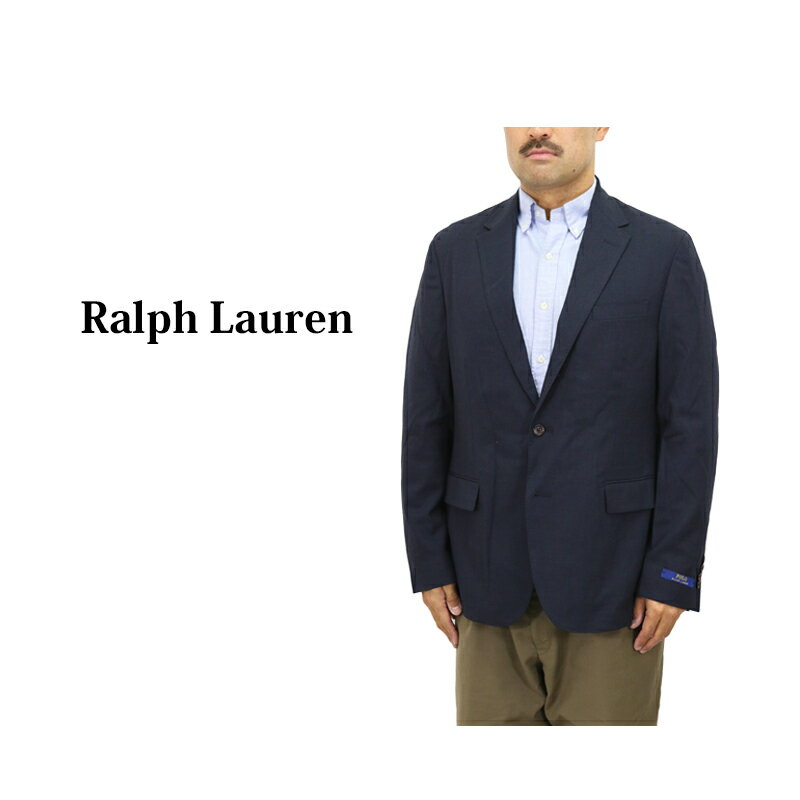 ポロ ラルフローレン メンズ ウール混 2ボタンジャケット ブレザー POLO Ralph Lauren Men 039 s Wool/Polyester/Cotton Sport Coat US