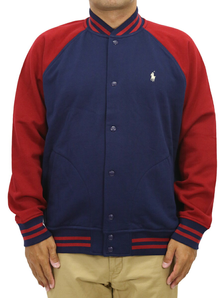 ポロ ラルフローレン メンズ スウェット スタジアムジャンパー スタジャン POLO Ralph Lauren Men's Fleece Varsity Jacket US