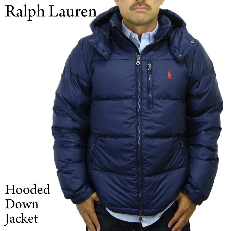 ラルフローレン ポロ ラルフローレン メンズ ダブルジップ ダウンジャケット パーカー POLO Ralph Lauren Men's Down Hooded Jacket US