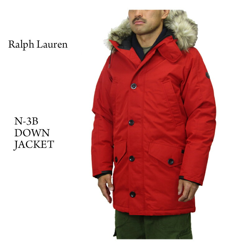 ラルフローレン ポロ ラルフローレン メンズ ファー付きフード N-3B型 ダウンジャケット POLO Ralph Lauren "PERFORMANCE" Men's N-3B Down Parka US